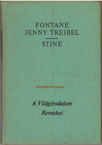 Theodor Fontane - Jenny Treibel-Stine
