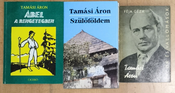 Tamási Áron Féja Géza - 2db Tamási Áron regény + ajándék mű - Ábel a rengetegben, Szülőföldem + Tamási Áron (Féja Géza)
