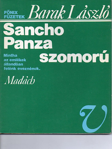 Barak Lszl - Sancho Panza szomor
