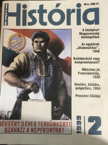 Glatz Ferenc   (szerk.) - Histria XXI. vf. 2. szm (1999)