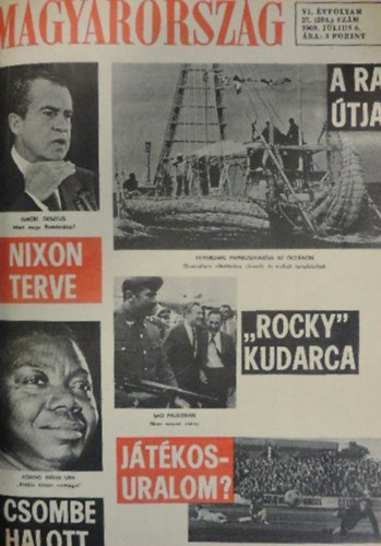 Dr. Pálfy József (szerk.) - Magyarország - VI. évf. 27-52. szám, 1969 (II. félév) (egybekötve)