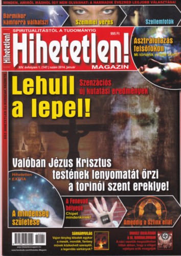 Hihetetlen! magazin 2014. január