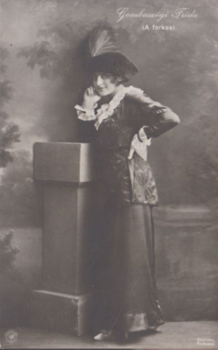 Gombasz�gi Frida (1890-1961) (A farkas) (k�peslap)