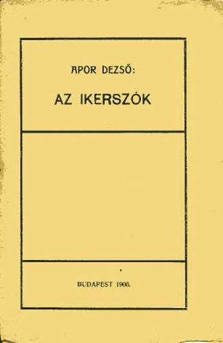 Apor Dezs - Az ikerszk