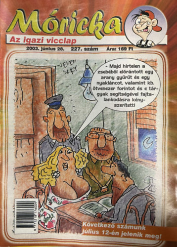 Sz�cs Alfr�d  (szerk.) - M�ricka 227. sz�m - 2003. j�nius 28.