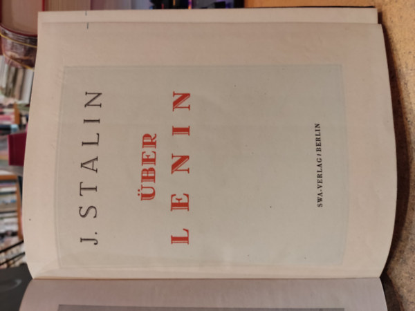J. Stalin - �ber Lenin (SWA-Verlag)