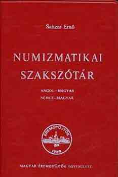 Saltzer Ern - Numizmatikai szaksztr (angol-magyar, nmet-magyar)