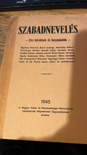 Szabadnevelés