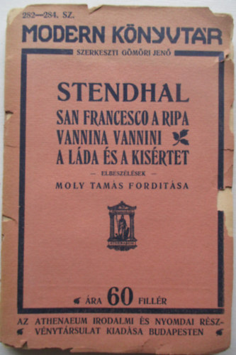 stendhal - San Francesco a Ripa , Vannina Vannini, A l�da �s a k�s�rtet