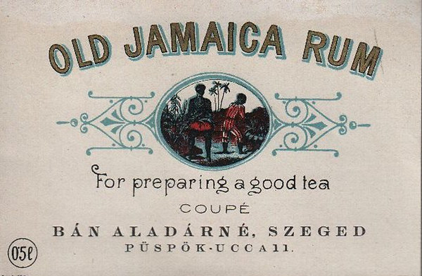 Old Jamaica Rum (eredeti italcmke)