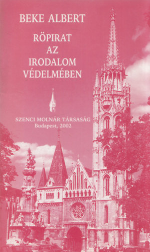 Beke Albert - Rpirat az irodalom vdelmben (dediklt)