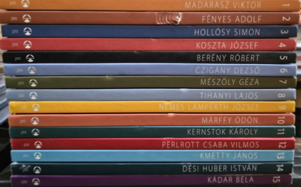 A Magyar Fest�szet Mesterei II. sorozat 1-15. k�tet