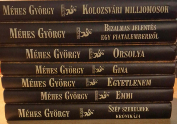 Méhes György - 7db Méhes György regények.