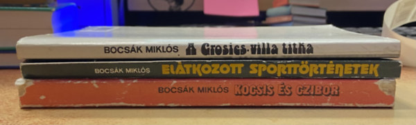 Bocsák Miklós - 3 db Bocsák Miklós könyv