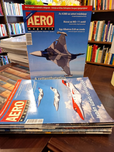 Sajtos Zoltán (főszerk.) - Aero magazin XXIV. évfolyam, 2021. februártól- 2021.december-2022. januárig