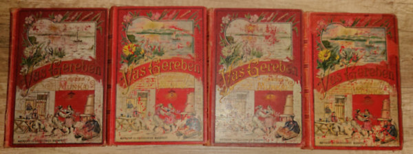 Vas Gereben - 4 kötet Vas Gereben összes munkáiból: Jurátus élet, I.. József császár kora Magyarországon, Életunt ember, Parlagi képek - Tormagyőkerek