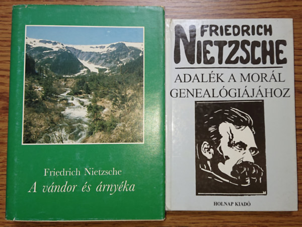 Friedrich Nietzsche - 2 knyv Friedrich Nietzschtl: Adalk a morl genealgijhoz, A vndor s rnyka