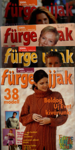 Fürge Ujjak magazin 2000. évfolyam - 1.,4., 8. szám hiányzik!