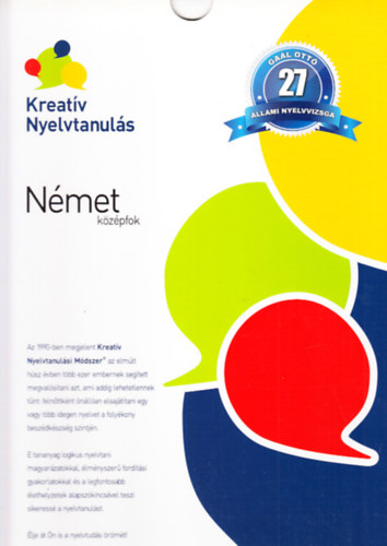 N�met k�z�pfok 1-2. (dobozban, 2 db. CD-mell�klettel)- Kreat�v nyelvtanul�s