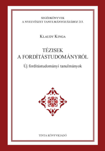 Klaudy Kinga - T�zisek a ford�t�studom�nyr�l