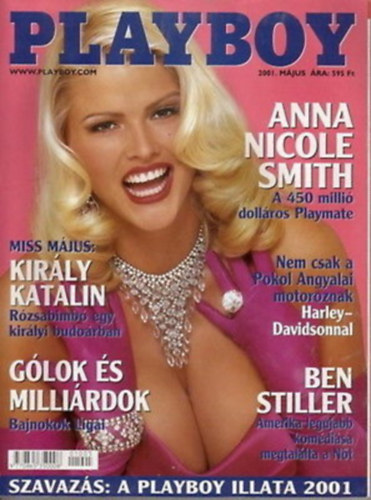 Playboy 2001. mjus