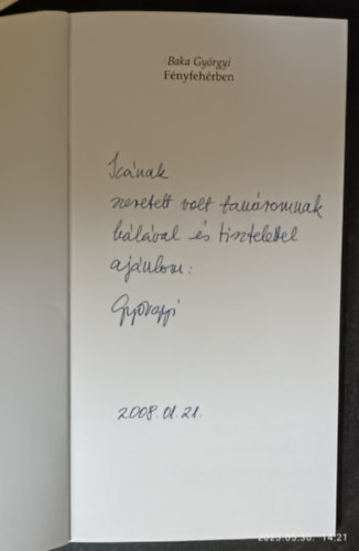 Baka Gy�rgyi - F�nyfeh�rben