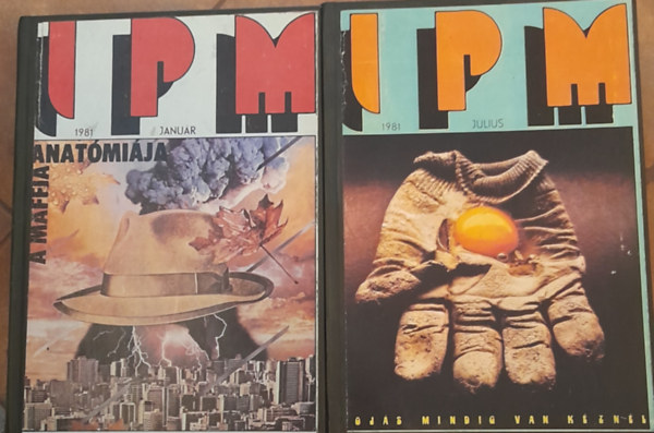 Több szerző - Interpress Magazin 1981. teljes évfolyam I-II. két kötetbe kötve