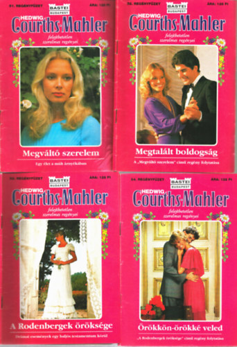 Hedwig Courths-Mahler - Hedwig  Courths-Mahler romantikus reg�nyf�zetei egyben 51-60. k�tetig