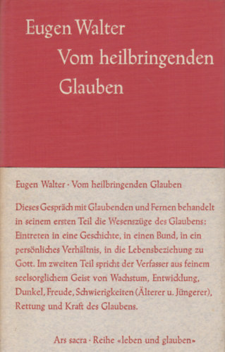 Eugen Walter - Vom heilbringenden Glauben