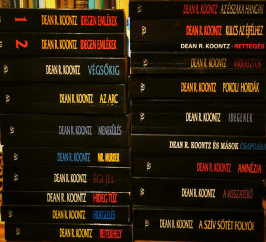 Dean R. Koontz - 20db Dean R. Koontz knyv
