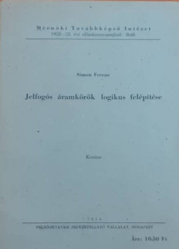 Simon Ferenc - Jelfogs ramkrk logikus felptse