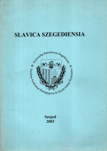 Krékits József - Slavica Szegediensia