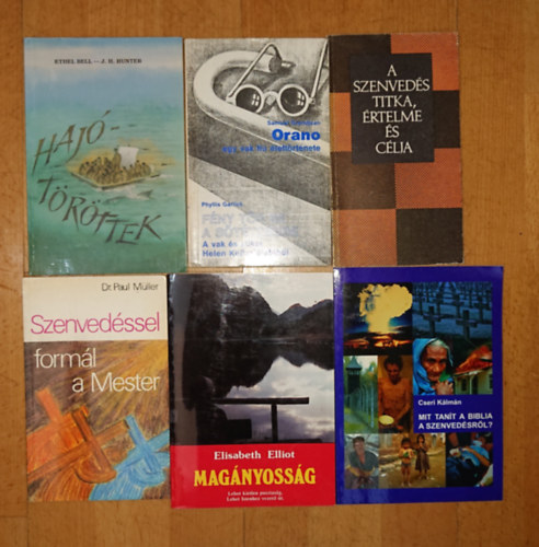 Dr. Elisabeth Elliot, Cseri Kálmán, Samuel Grandjean, J. H. Hunter Ethel Bell Paul Müller - ---