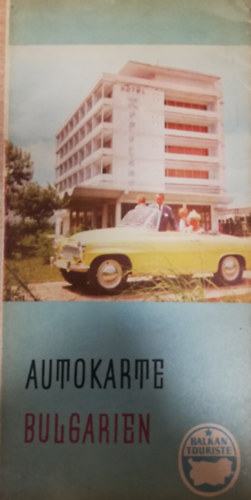 Autokarte Bulgarien