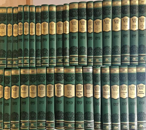 Karl May - May Károly munkái 1-37.