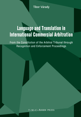 Vrady Tibor - Language and Translation in International Commercial Arbitration