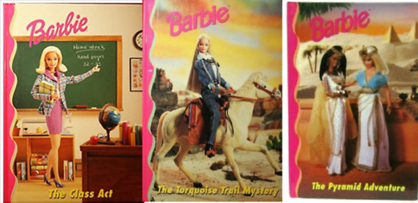 Rita Balducci - Barbie: The Class Act + Barbie: The Turquoise Trail Mystery + Barbie: The Pyramid Adventure + Barbie: Girl's Best Friend  ( 4 k�tet )