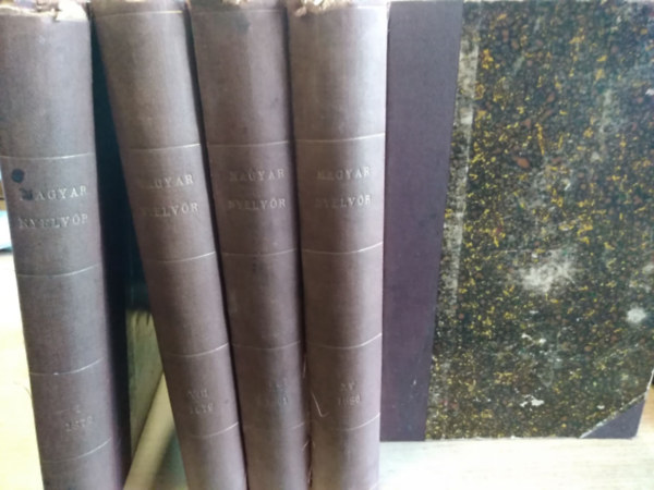 Budenz József, Gyulai Pál, Szarvas Gábor (szerk.) Hunfalvy Pál (szerk.) - Magyar Nyelvőr. 1-22. kötet. (évf.) 1872-1893