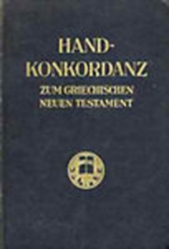 Alfred Schmoller - Handkonkordanz