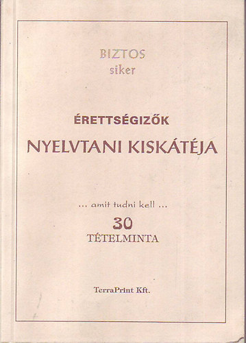 N�meth P�l - �retts�giz�k nyelvtani kisk�t�ja