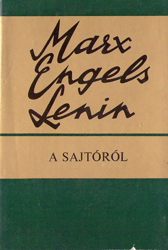 Marx- Engels -Lenin - A sajt�r�l