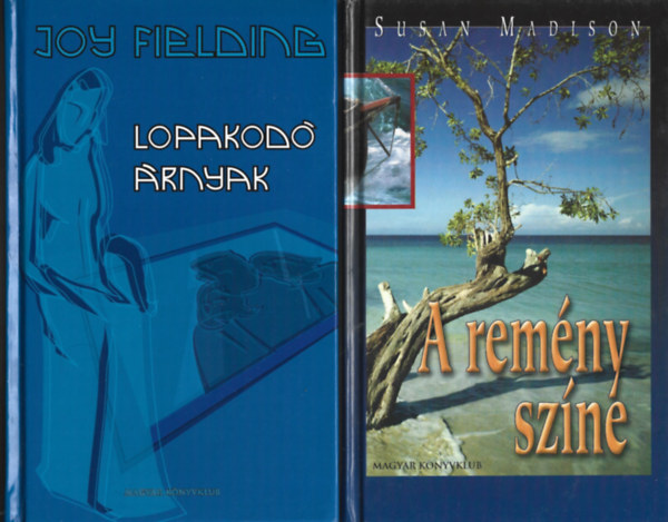 2 db k�nyv, Joy Fielding: Lopakod� �rnyak, Susan Madison: A rem�ny sz�ne