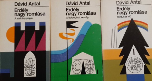 Dvid Antal - Erdly nagy romlsa I-III.