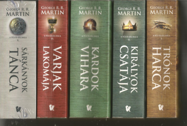 George R. R. Martin - Trnok harca (Tz s jg dala) I-V.