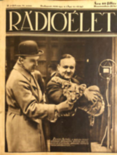 R�di��let II. �vfolyam 1930. �prilis 4-t�l J�lius 4-ig (3 h�nap)