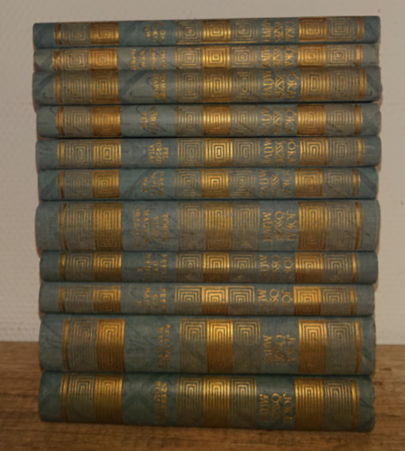 11 k�tet J�kai M�r �sszes m�veinek az Akad�miai Kiad� �ltal gondozott �letm�sorozat�b�l - azz �sszes c�m a le�r�sban olvashat�