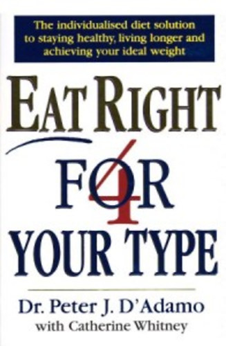 Dr. Peter J. D'Adamo - EAT RIGHT 4 YOUR TYPE