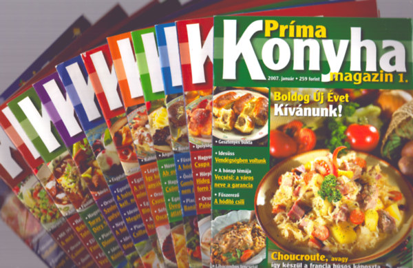 Hargitai Gyrgy  (fszerk.) - Prma Konyha magazin 2007. teljes vfolyam