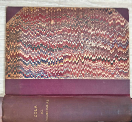 Kunfi Zsigmond Emile Zola - Az sszeomls 1919-es kiads