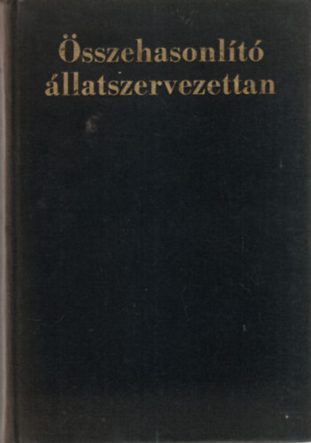 Dr. brahm Ambrus - sszehasonlt llatszervezettan I.